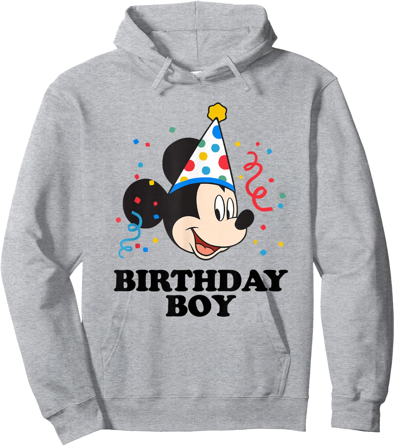 Disney Mickey Mouse Birthday Boy , Blue Hoodie - Hoodie | Ash