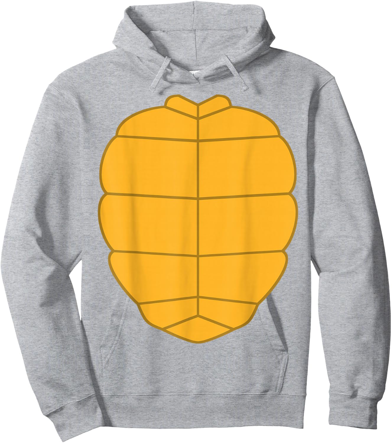 Turtle Shell Halloween Costume Kids Boys Girls Front & Back Hoodie - Hoodie | Ash
