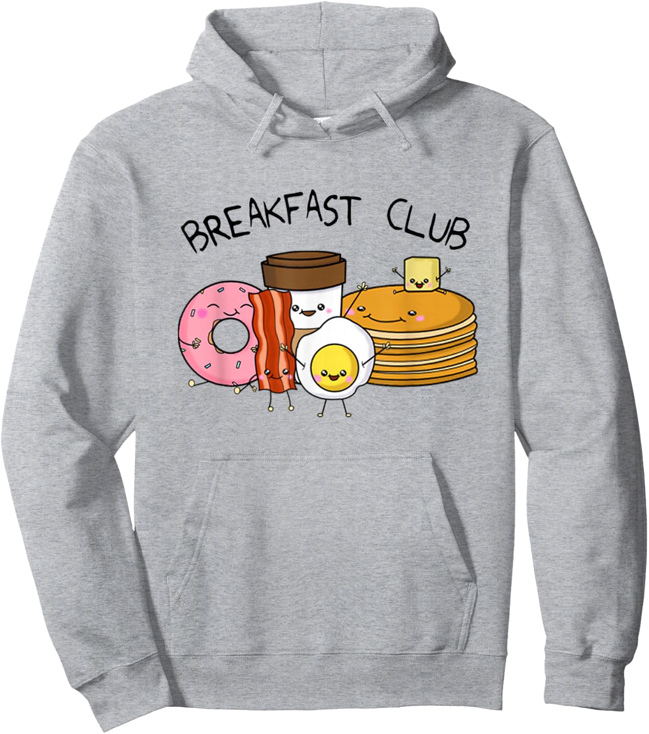 Breakfast Club Food Cute Kawaii Parody Hoodie - Hoodie | Ash
