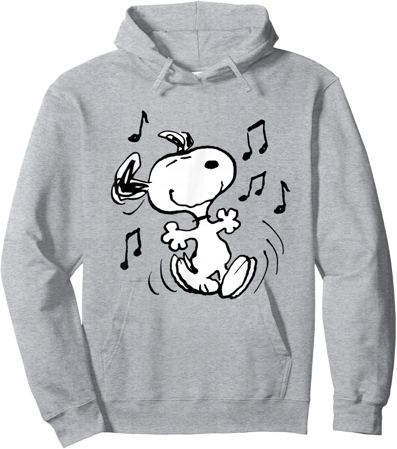 Peanuts - Snoopy Dancing , blue Hoodie - Hoodie | Ash