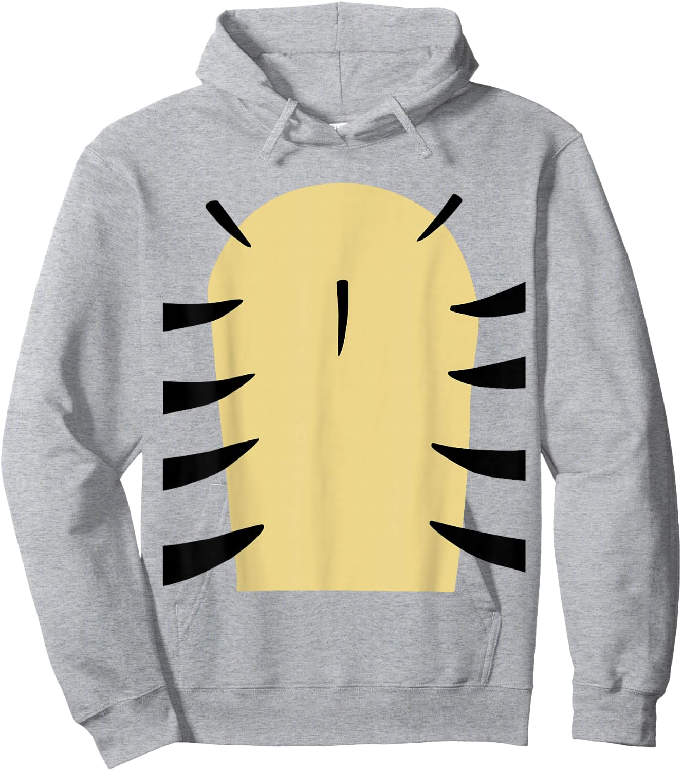 Tiger Costume Halloween Group Couple Costumes Men Women Kids Hoodie - Hoodie | Ash