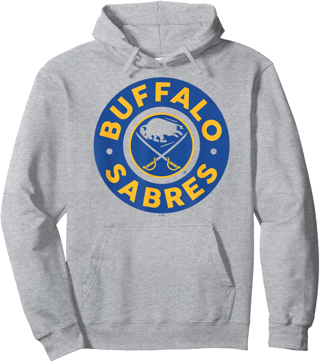 Buffalo Sabres Symbol White Officially Licensed Hoodie - Hoodie | Ash