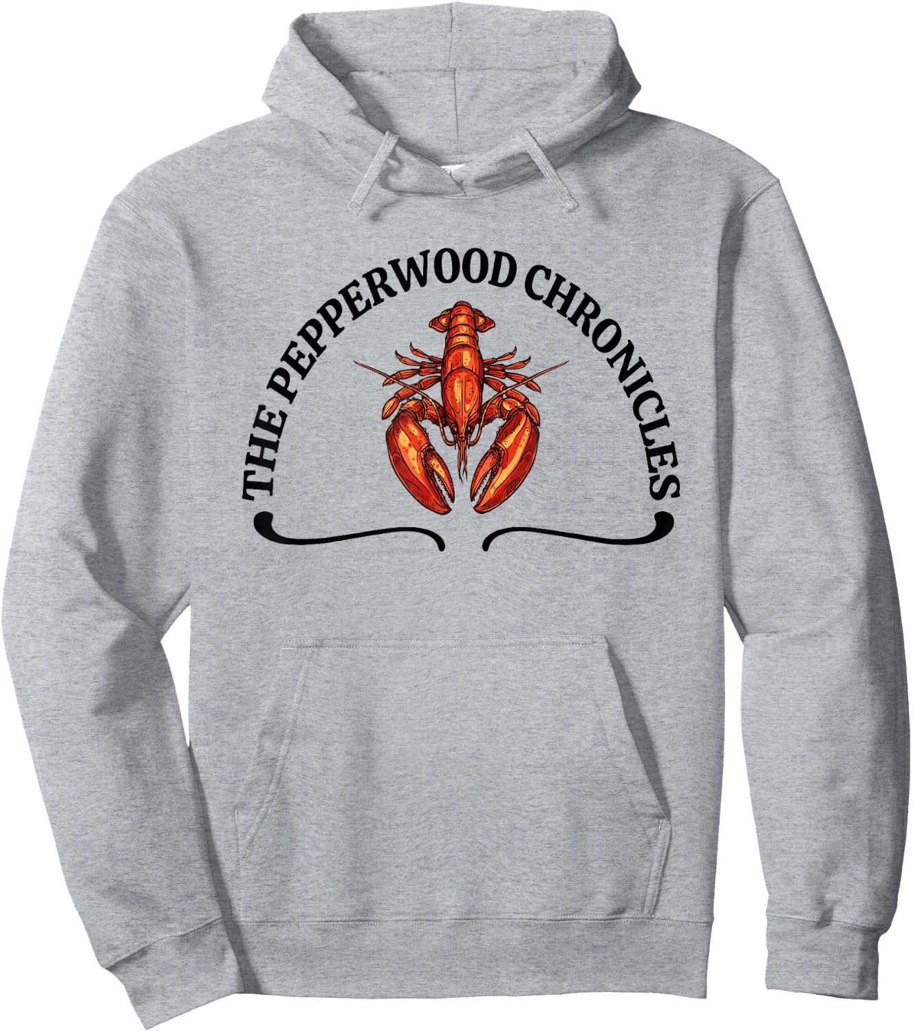 The Pepperwood Chronicles, Funny Shrimp Meme Hoodie - Hoodie | Ash