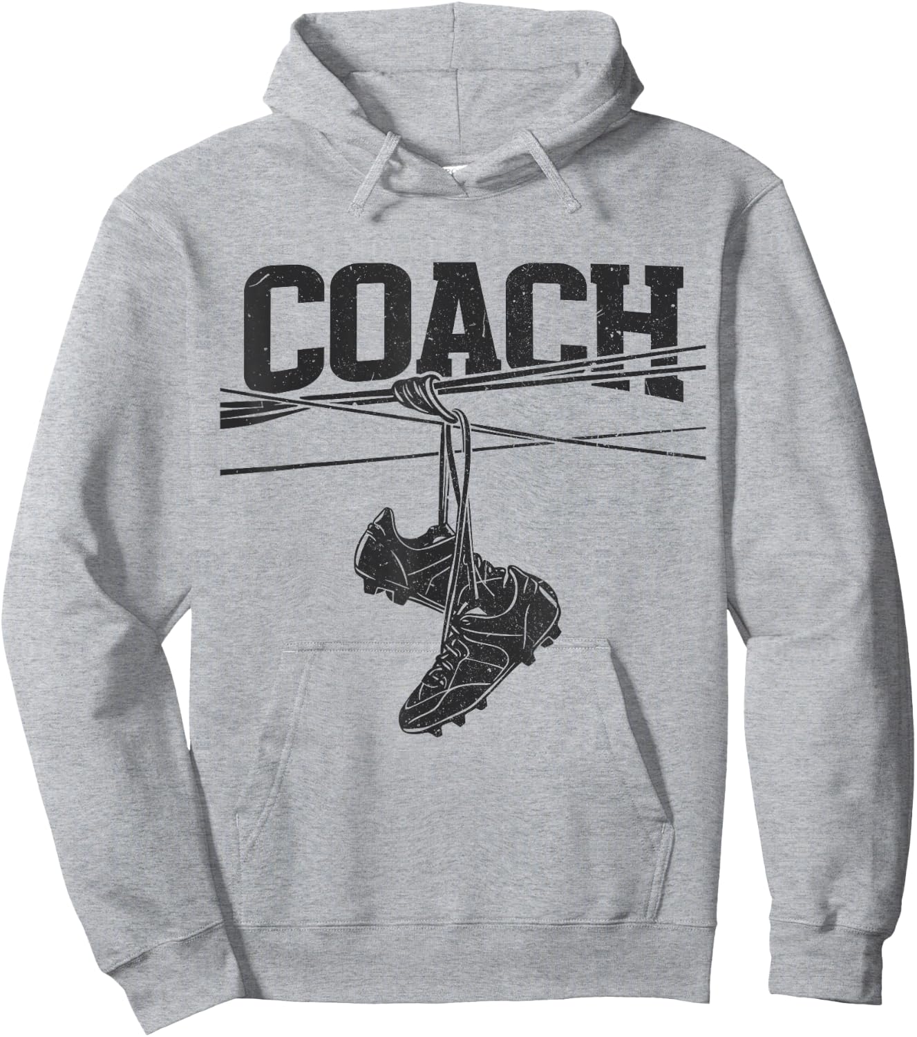 Super Football Coach, Football Coach Jersey Coach Football Hoodie - Hoodie | Ash