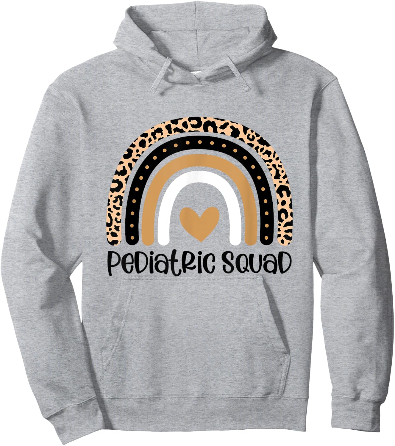 Pediatric Squad Pediatrician Squad Nurse Appreciation Hoodie - Hoodie | Ash