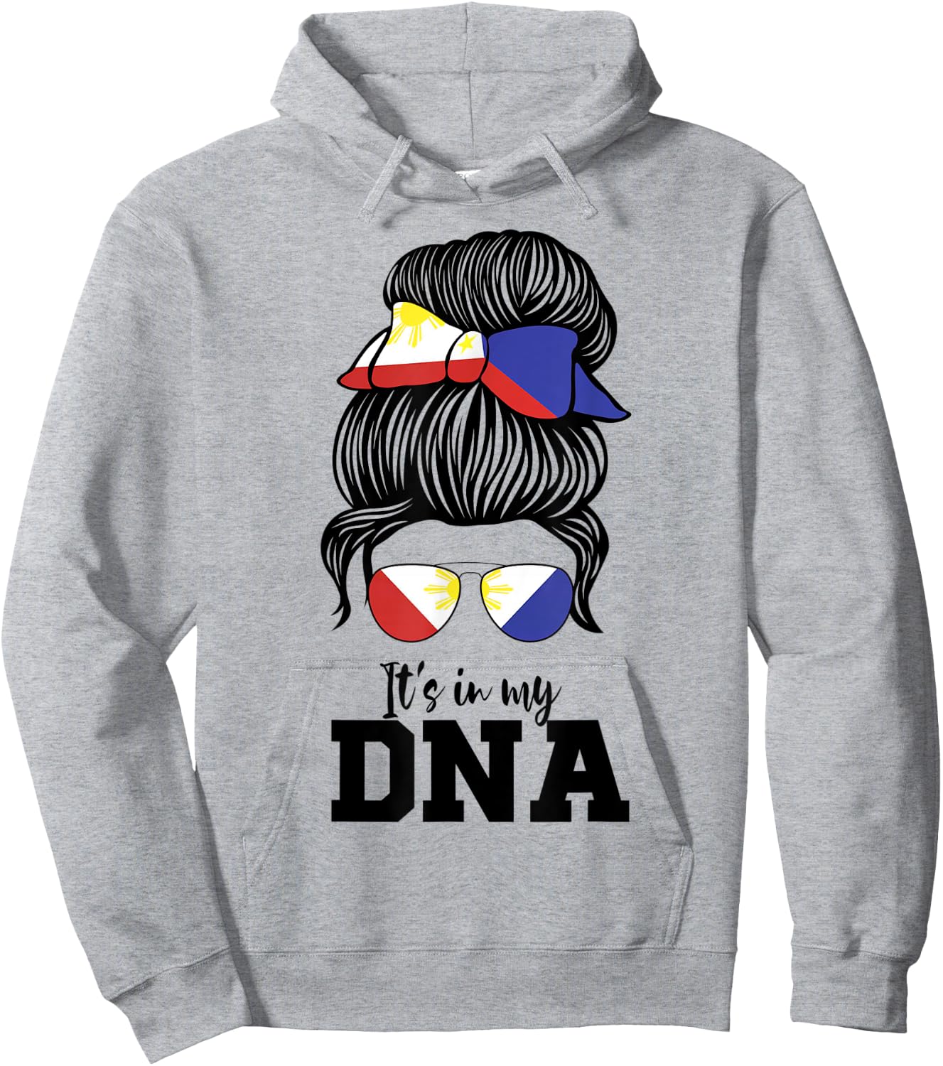 Es ist in meiner DNA Philippinen Hoodie - Hoodie | Ash