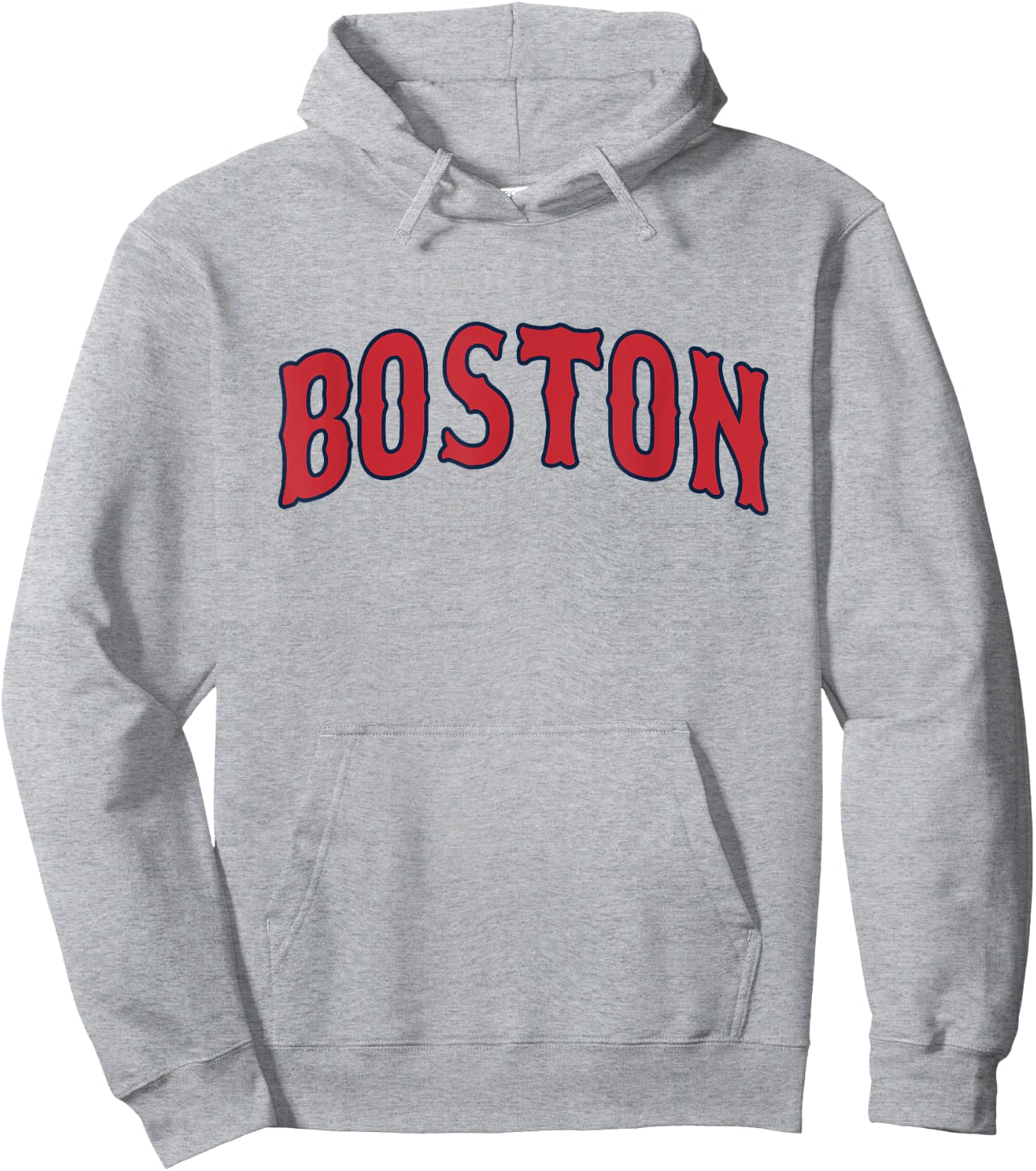 BOSTON - Throwback Design - Classic Hoodie - Hoodie | Ash