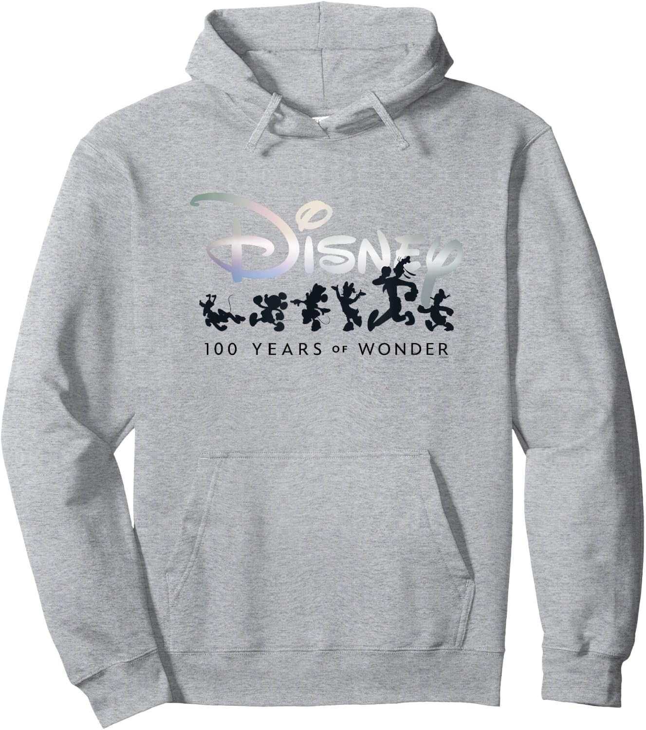 Disney 100 Years of Wonder Mickey & Pals Silhouettes D100 , blue Hoodie - Hoodie | Ash