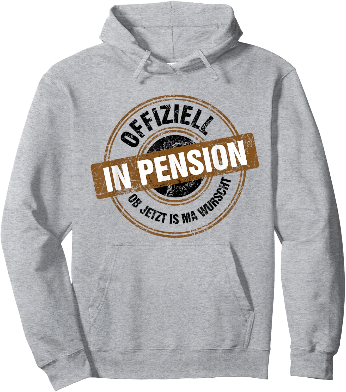 Official In Pension Ab Jetzt Ist Mir Alles Egal , White Hoodie - Hoodie | Ash