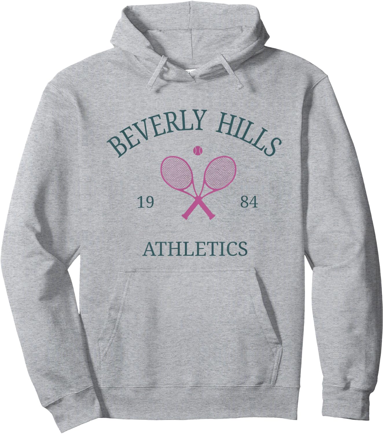 Beverly Hills Athletics California Tennis Club Schläger Prep Hoodie - Hoodie | Ash