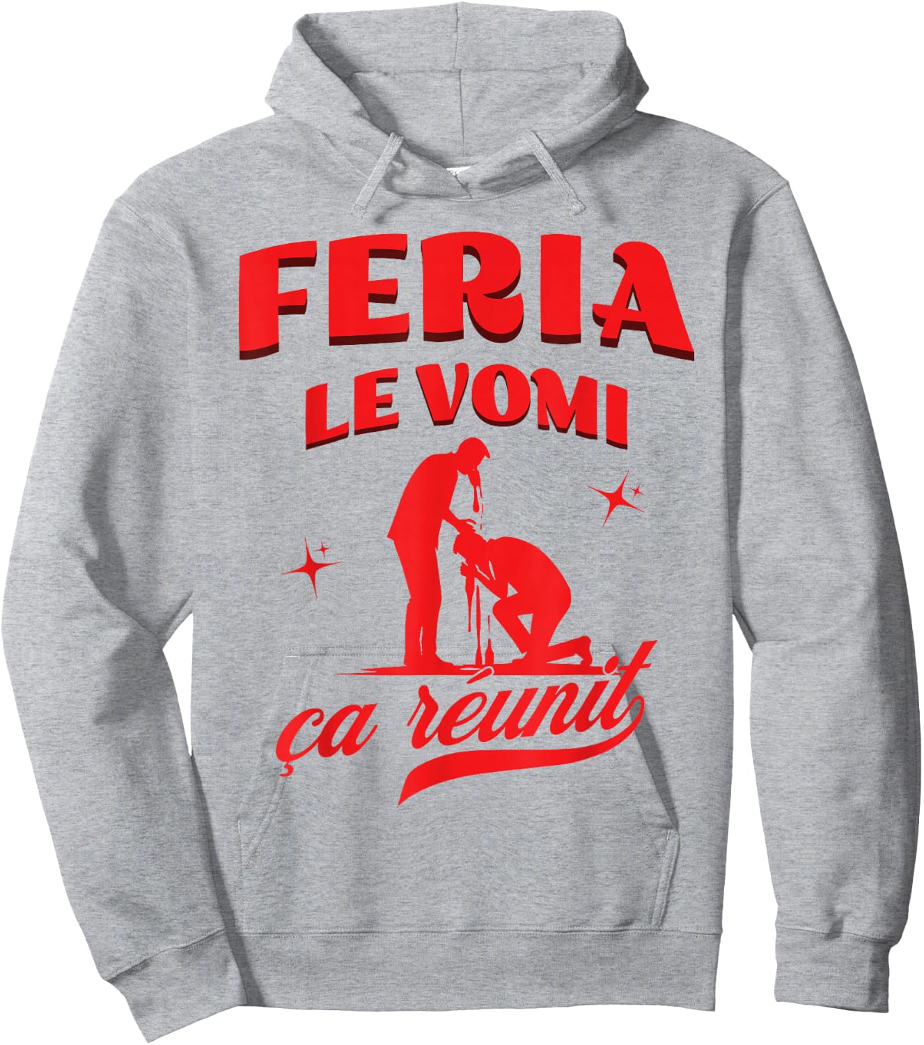 Feria Vomi the Aperitif without Moderation Basque Country Tapas , white, S Hoodie - Hoodie | Ash
