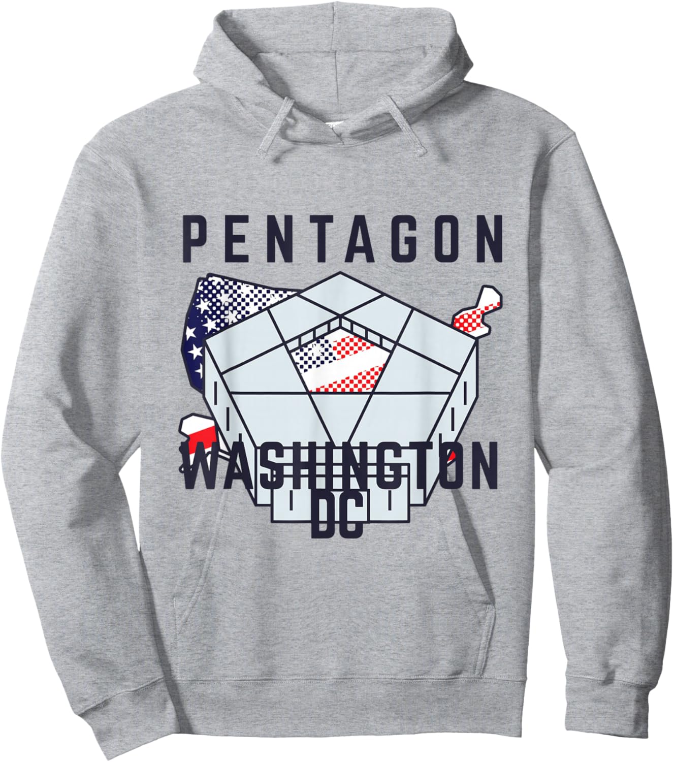The Pentagon, Washington DC Hoodie - Hoodie | Ash