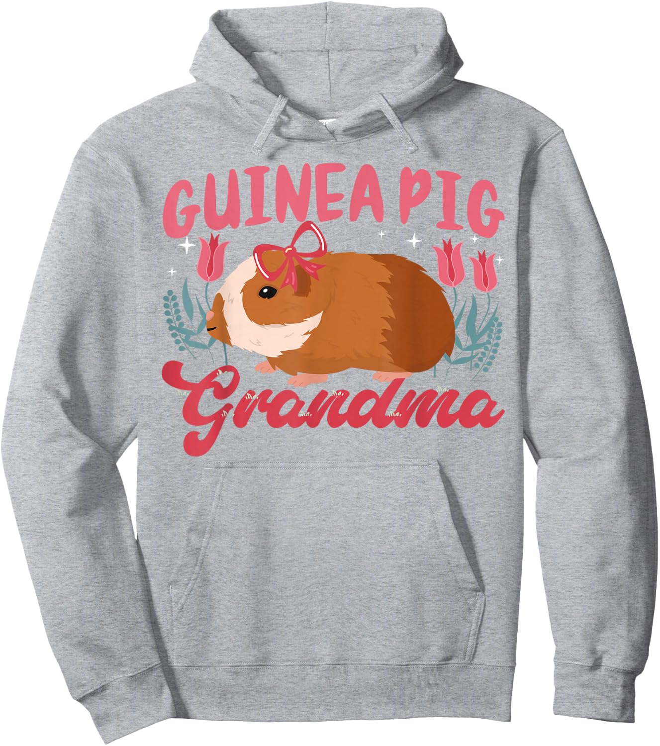 Guinea Pig Grandma Guinea Pig Grandma Hoodie - Hoodie | Ash