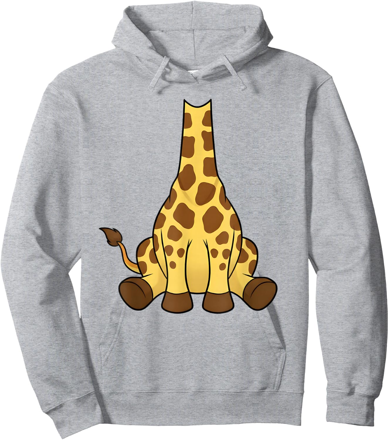 Giraffe Costume Adult Men Women Kids Boys Girls Halloween Hoodie - Hoodie | Ash