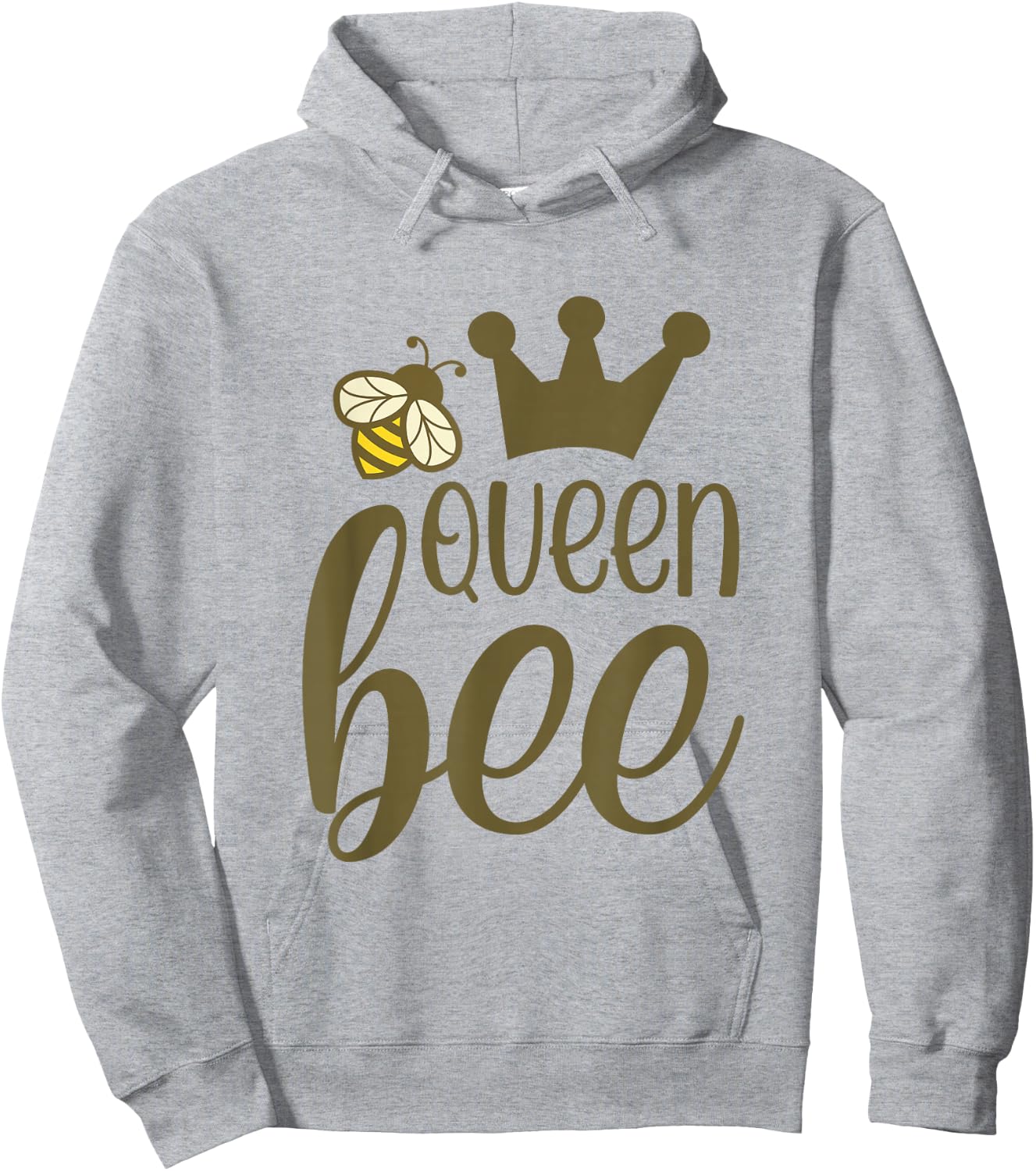 Bee Keeper Funny Saying Beekeeping Women Queen Bee Hoodie - Hoodie | Ash