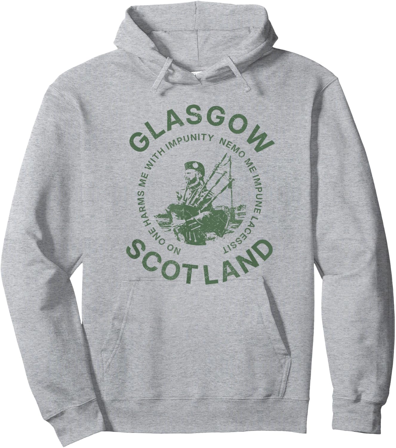 Scotland Glasgow Scottish Hoodie - Hoodie | Ash