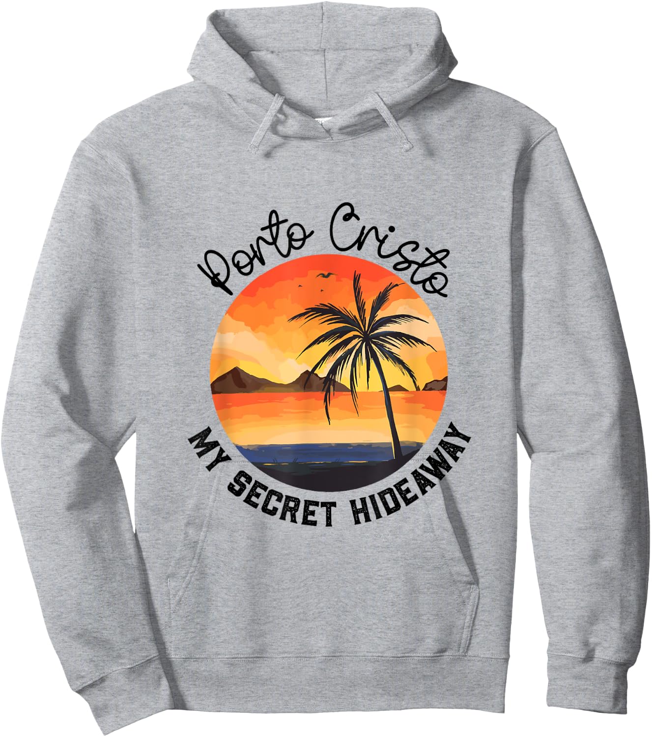 Secret Place Porto Cristo Hoodie - Hoodie | Ash