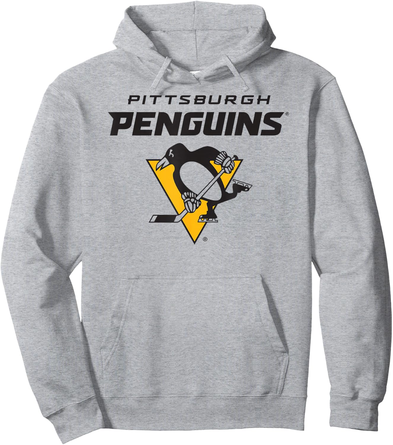 Pittsburgh Penguins Power Play White Officially Licensed Hoodie - Hoodie | Ash