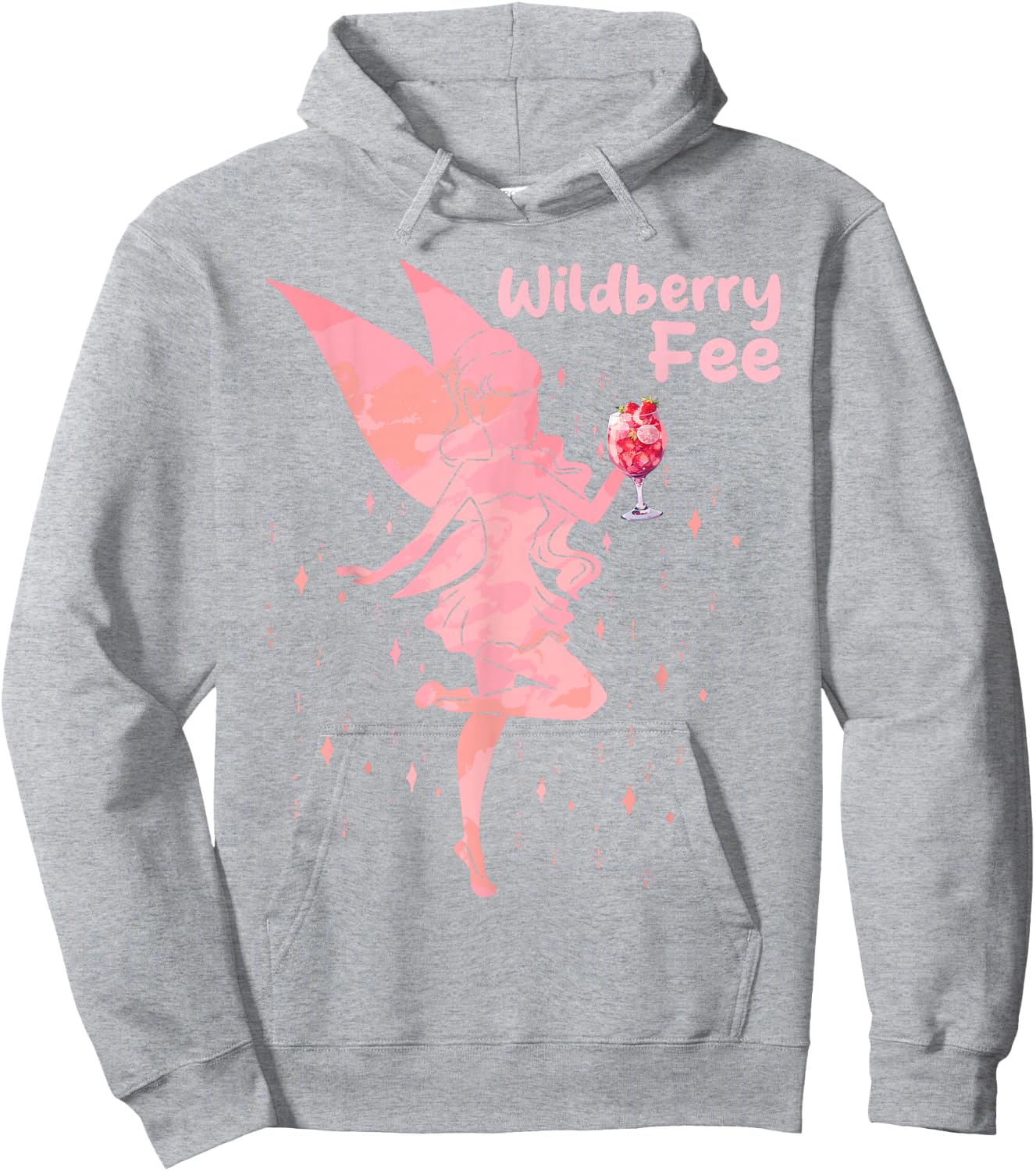 Wildberry Fairy Saufen Lillet , White Hoodie - Hoodie | Ash