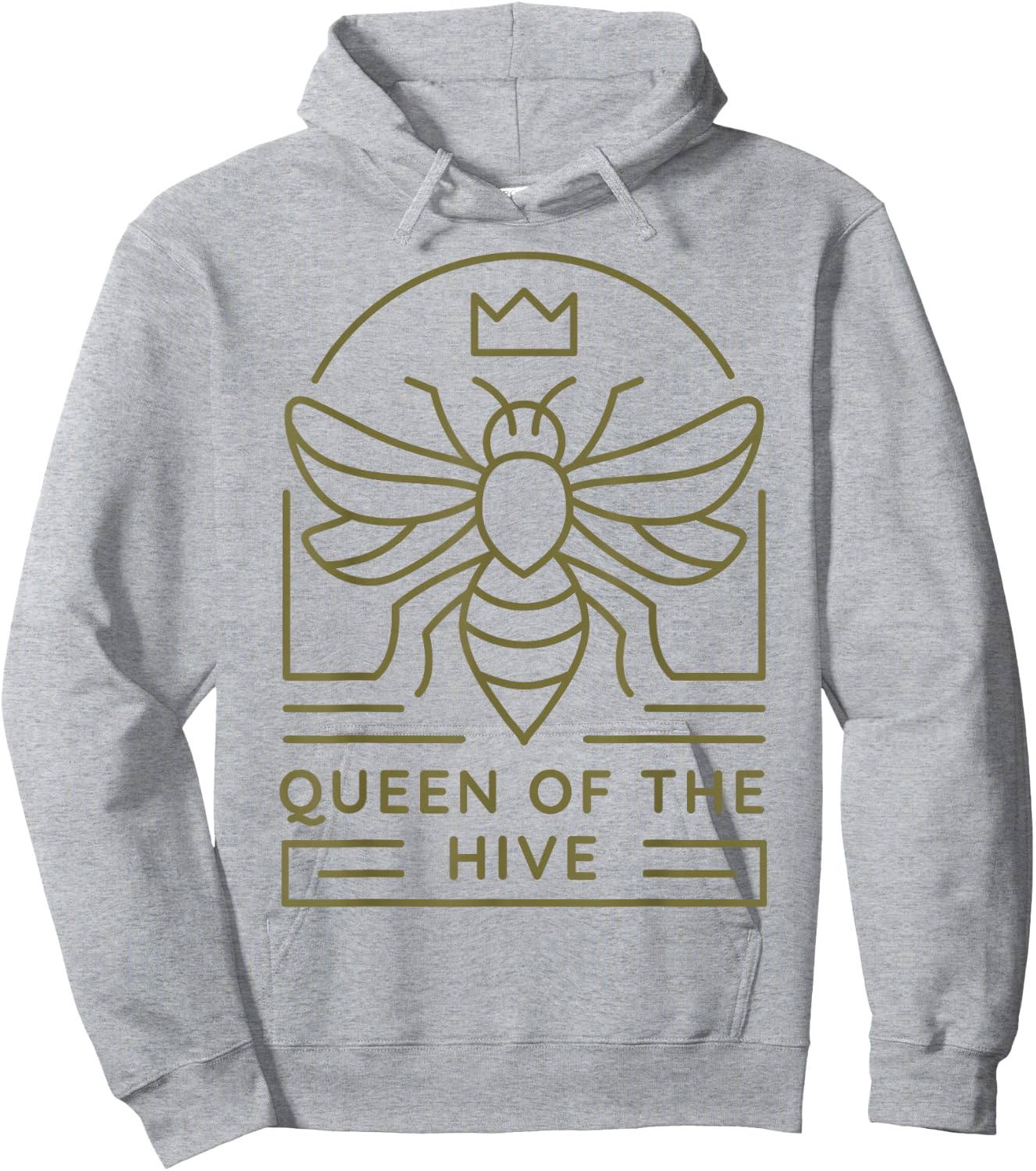 Beekeeper Outfit Women Bee Lover Queen Of The Hive Hoodie - Hoodie | Ash