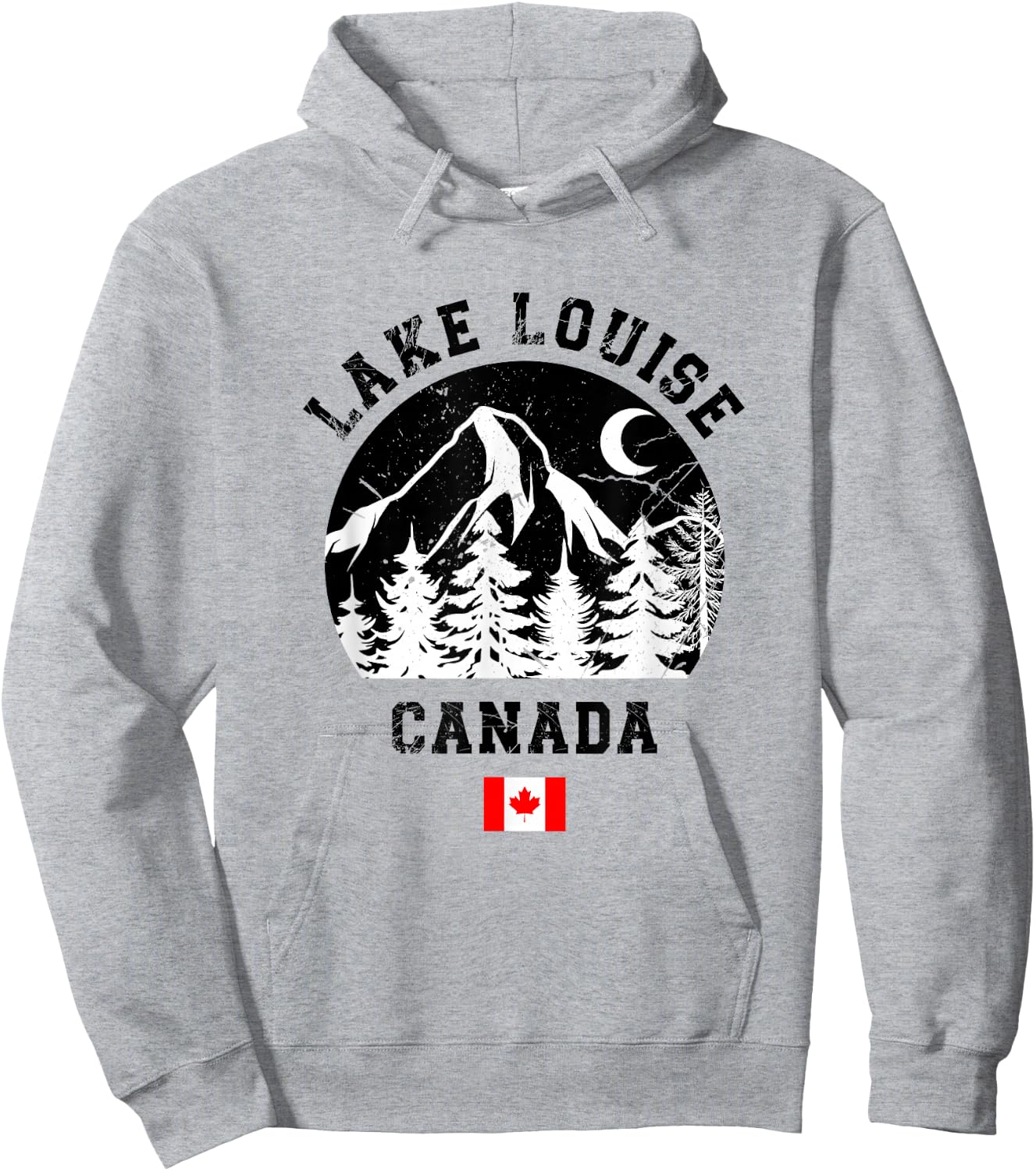 Lake Louise Canada Ski Resort Alberta Canadian Hoodie - Hoodie | Ash