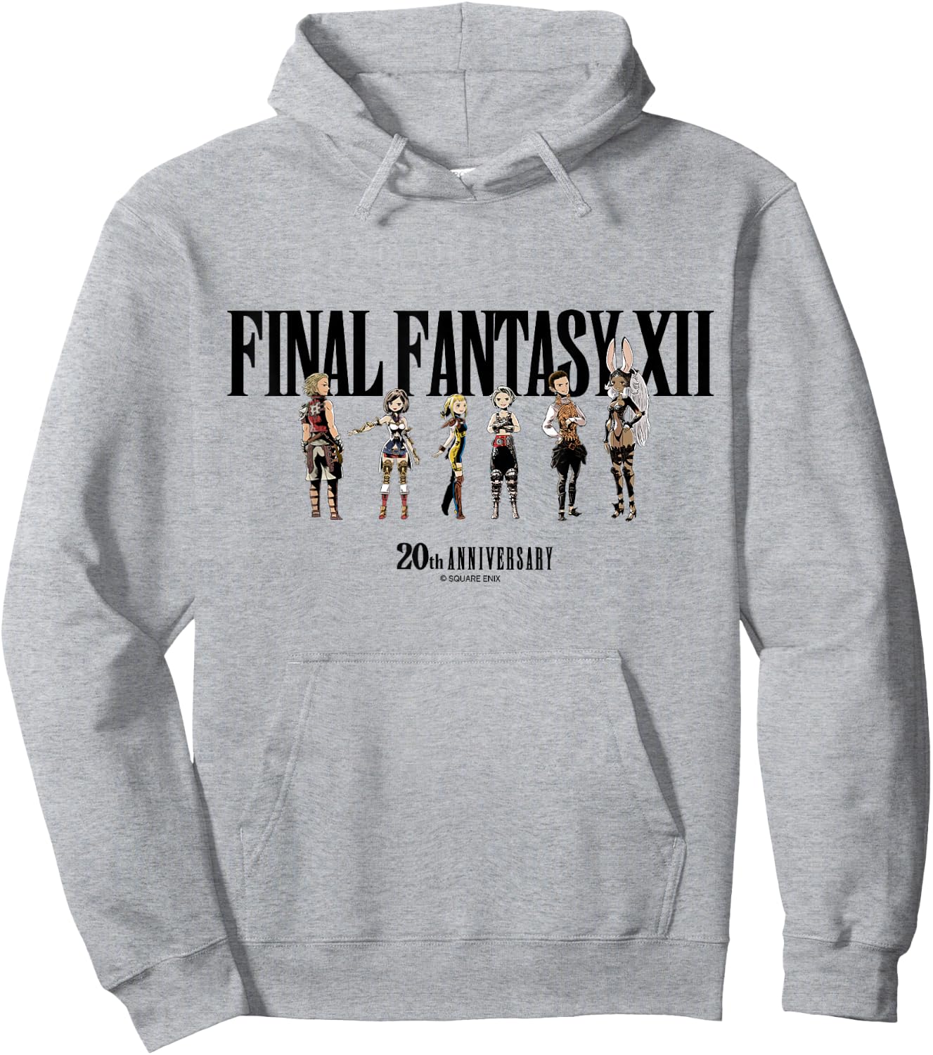 FINAL Fantasy Annivasary Collection FFXII Special Art Hoodie - Hoodie | Ash