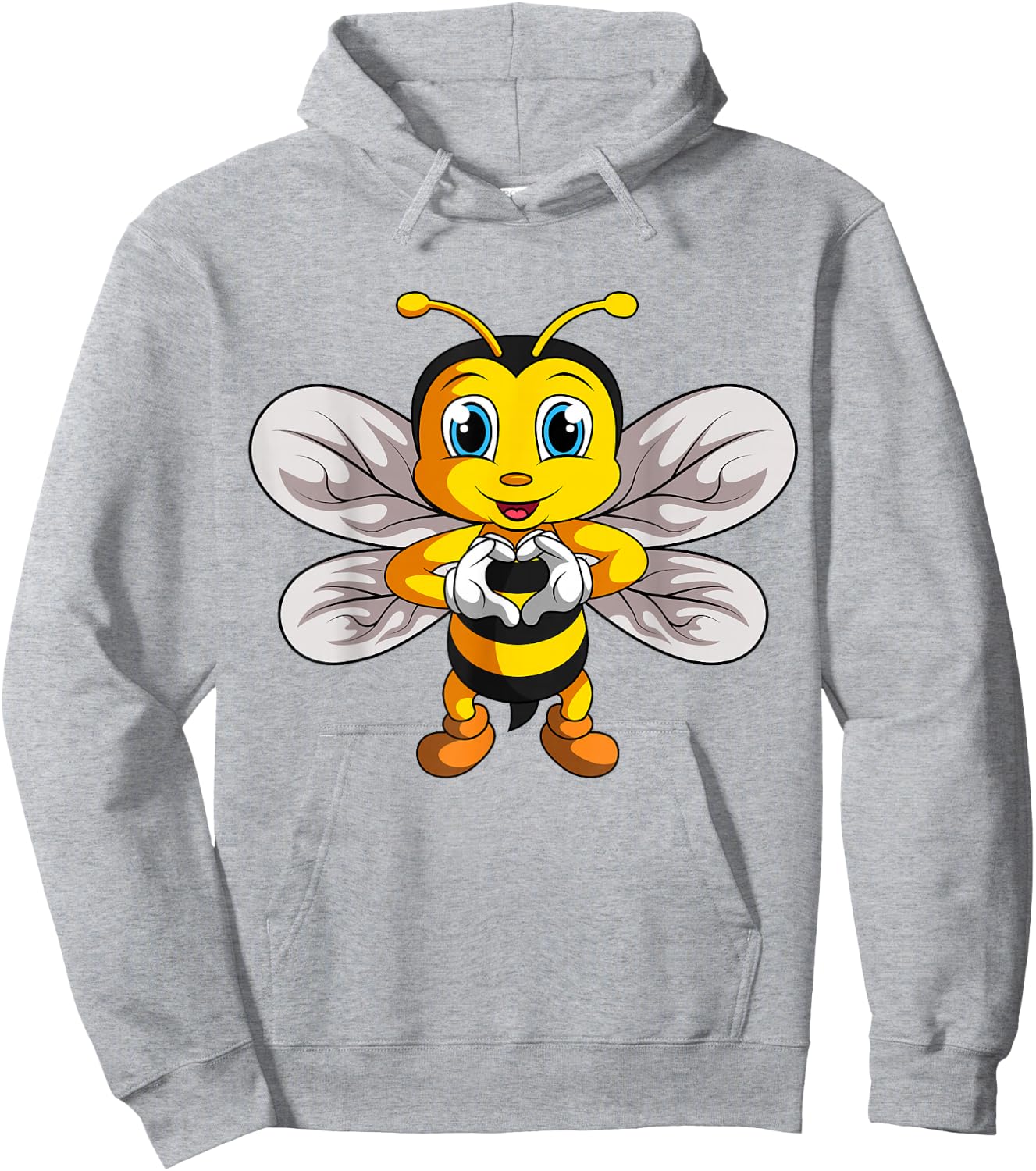 Bees, Children, Ladies, Girls, bee Hoodie - Hoodie | Ash