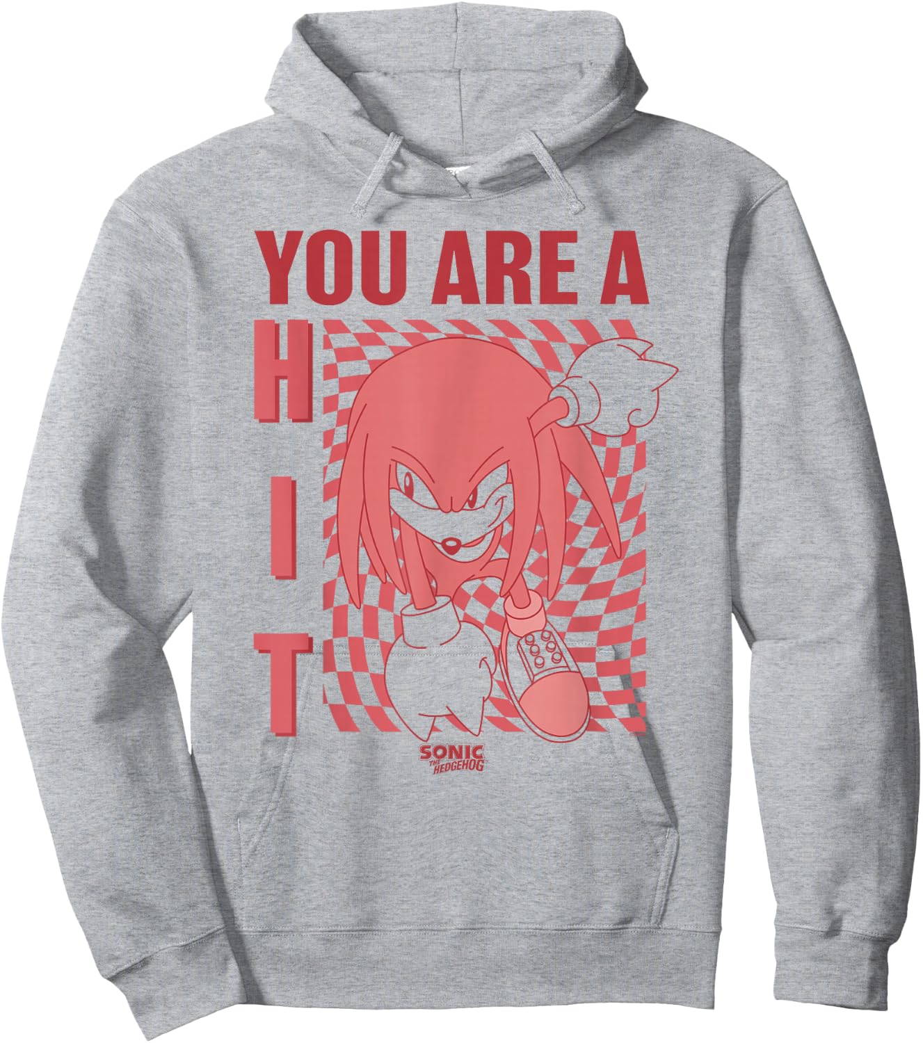 Sonic The Hedgehog Father's Day Knuckles You Are A Hit Hoodie - Hoodie | Ash