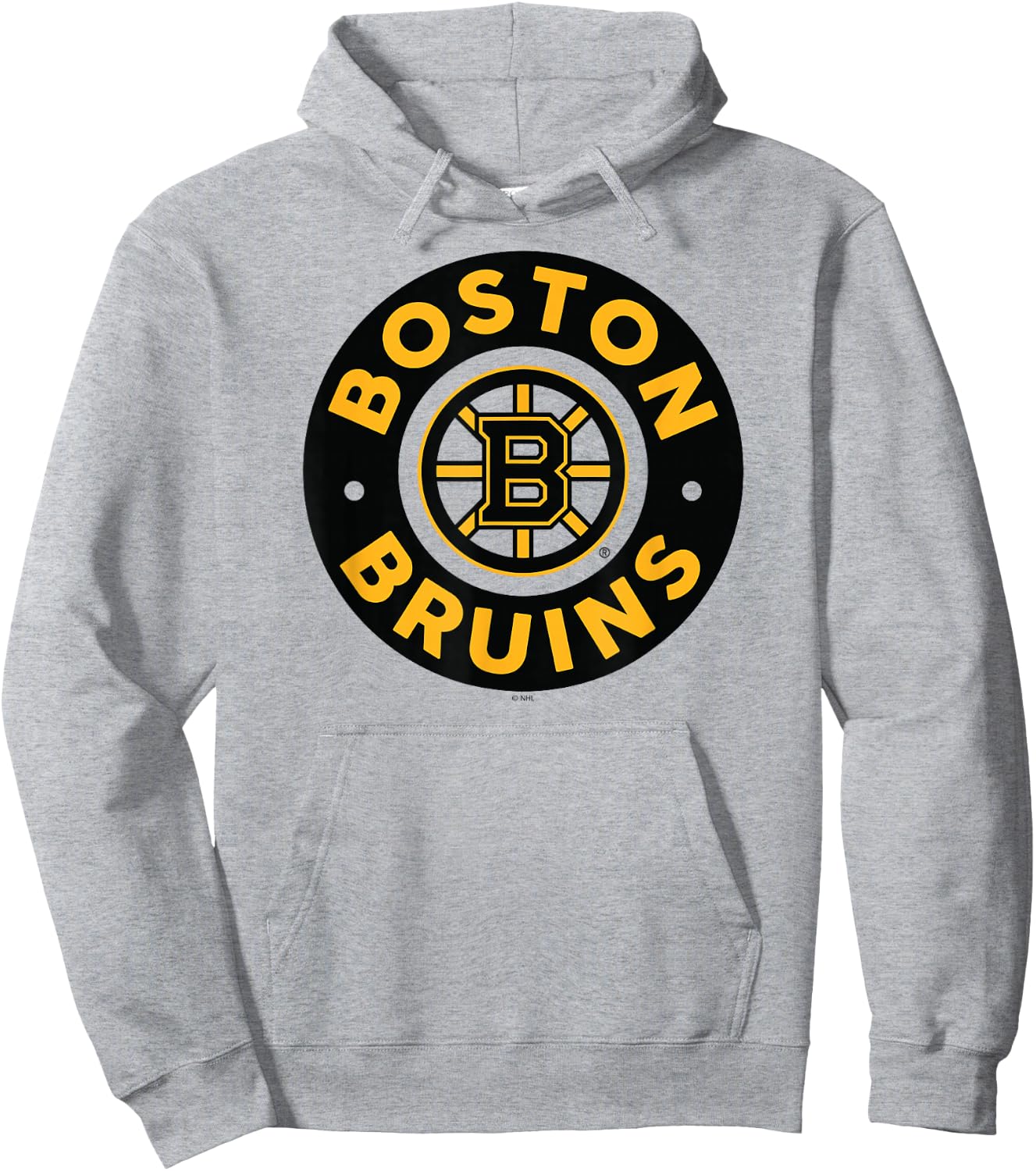 Boston Bruins Symbol White Officially Licensed Hoodie - Hoodie | Ash