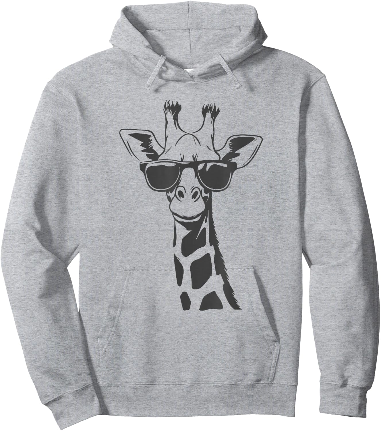 Giraffe Hoodie - Hoodie | Ash