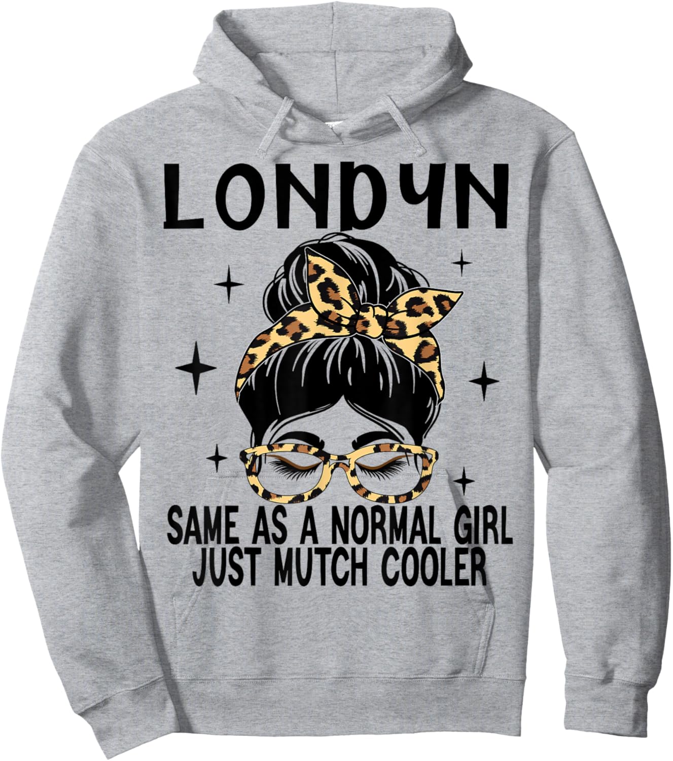 LONDYN Costume Cute Definition Personalized Name LONDYN Hoodie - Hoodie | Ash