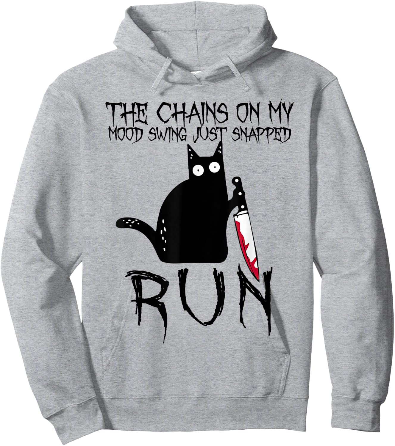 T-Shirt Hoodie - Hoodie | Ash
