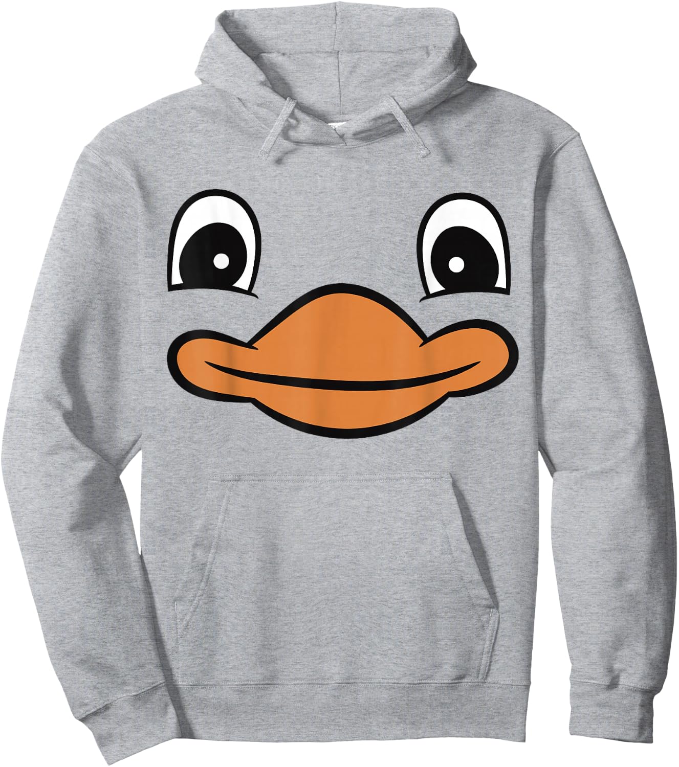 Duck Face Cute Yellow Rubber Duck Hoodie - Hoodie | Ash