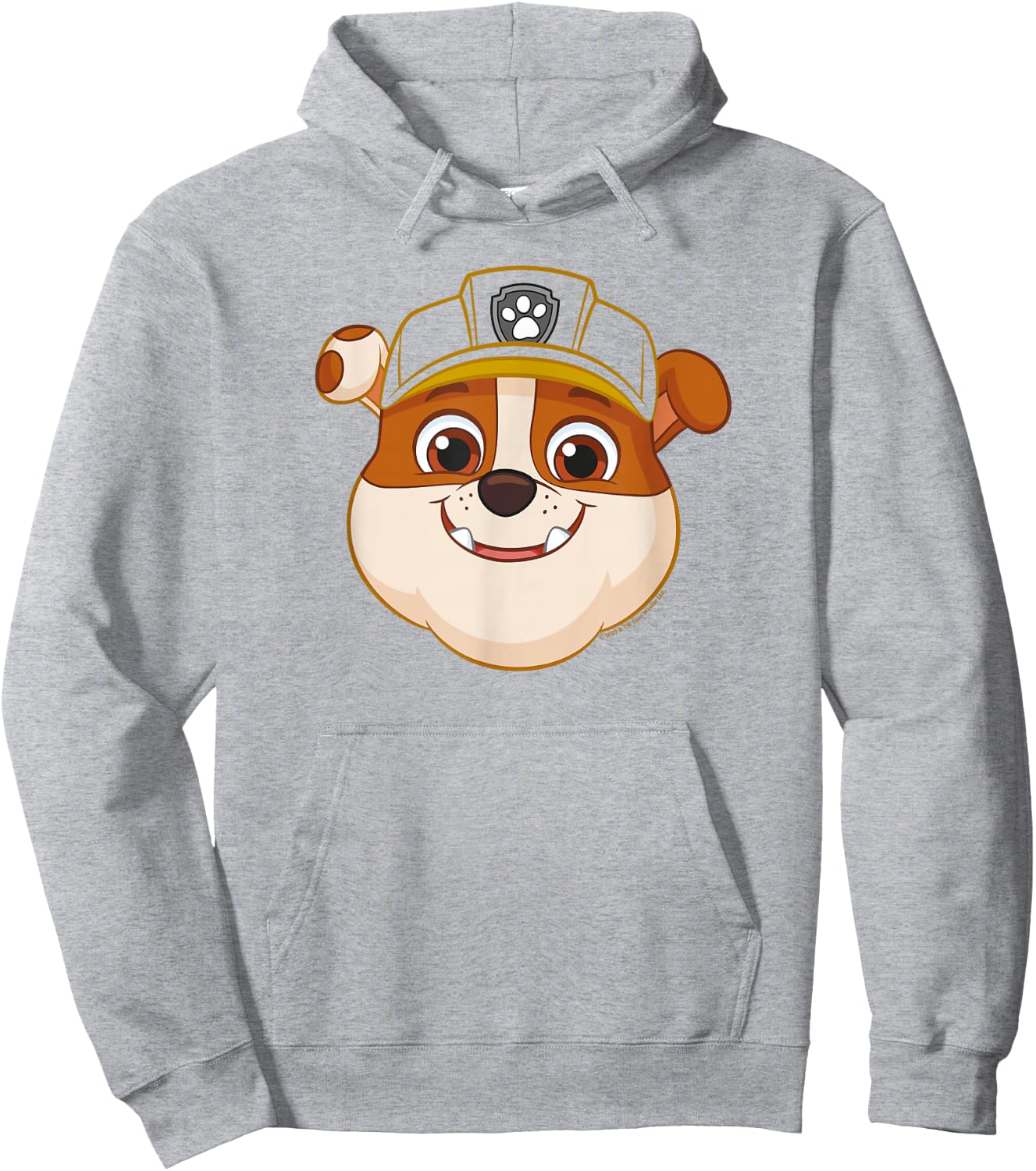 PAW Patrol Rubble Grin , yellow Hoodie - Hoodie | Ash