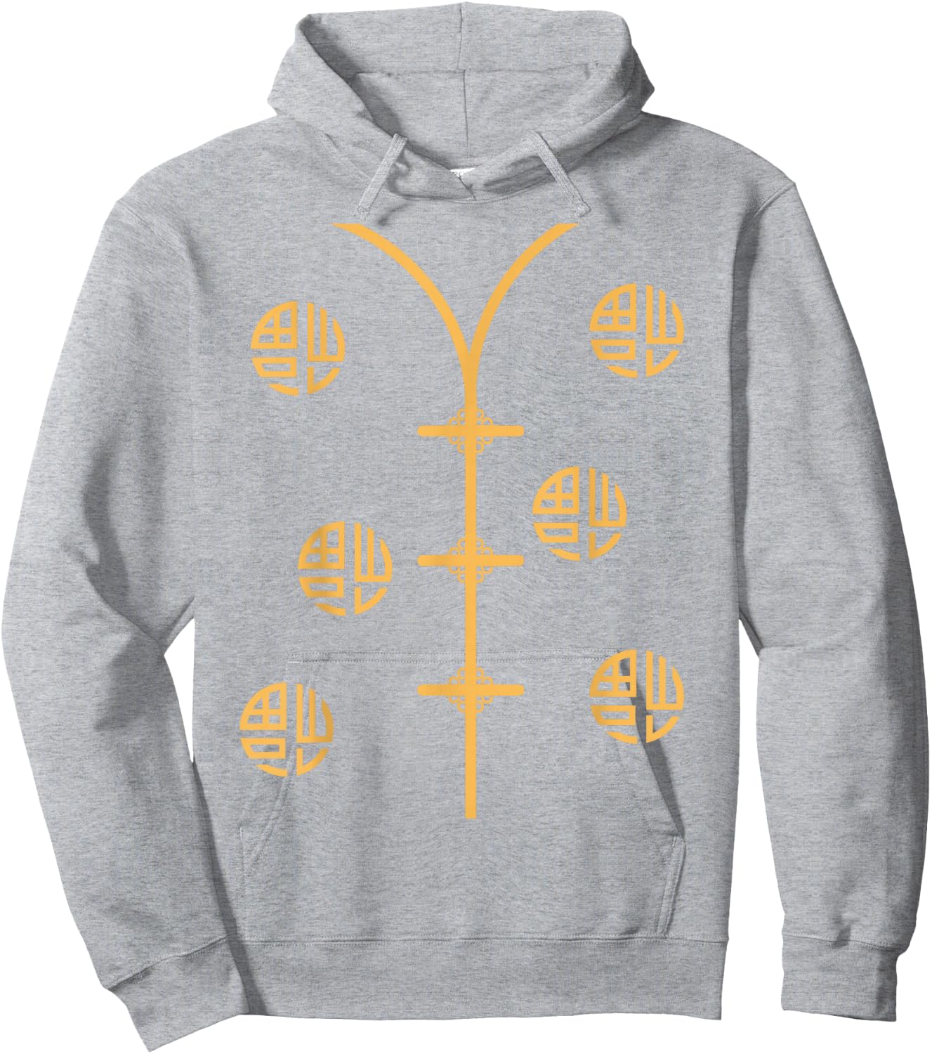 Chinese Vietnamese Lunar New Year Outfit Hoodie - Hoodie | Ash