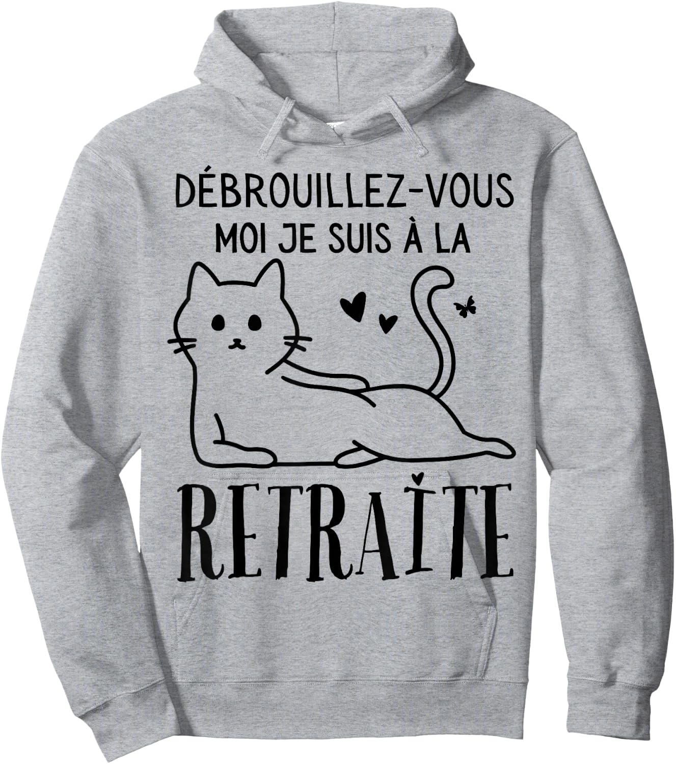Retired Woman Retirement Humor Gift Retirement Hoodie - Hoodie | Ash