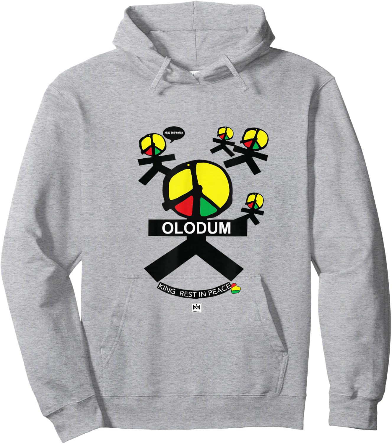 OLODUM , white, S Hoodie - Hoodie | Ash