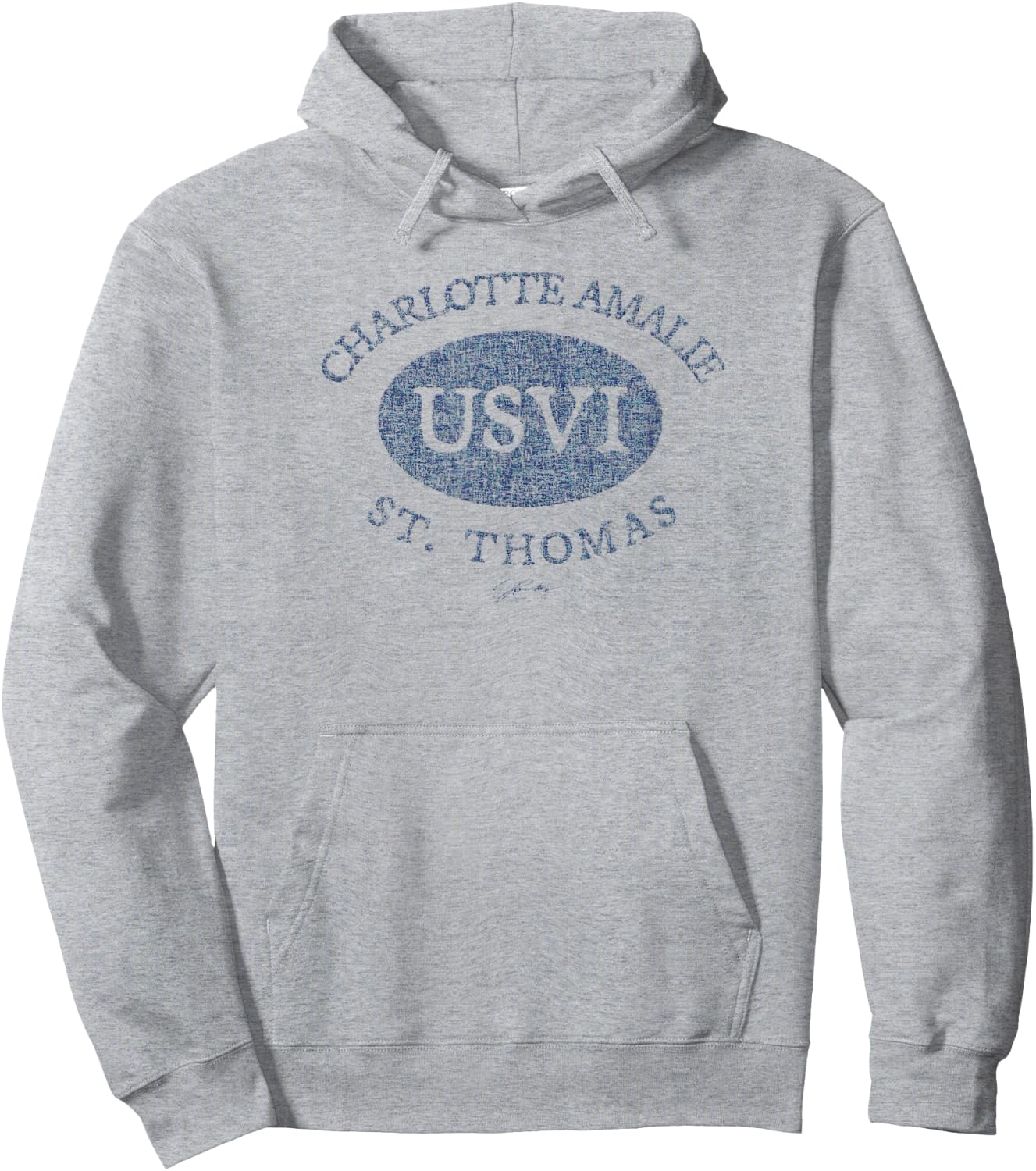 JCombs: Charlotte Amalie, St. Thomas, USVI Hoodie - Hoodie | Ash