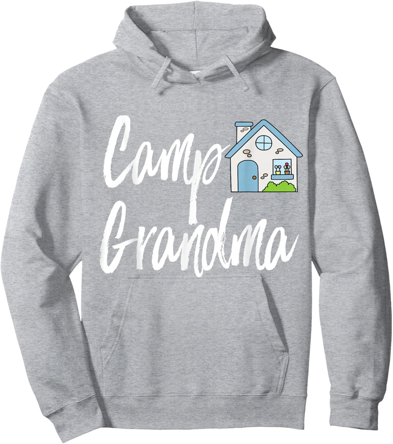 Camp Grandma Official | Summer at Grandma's House Hoodie - Hoodie | Ash