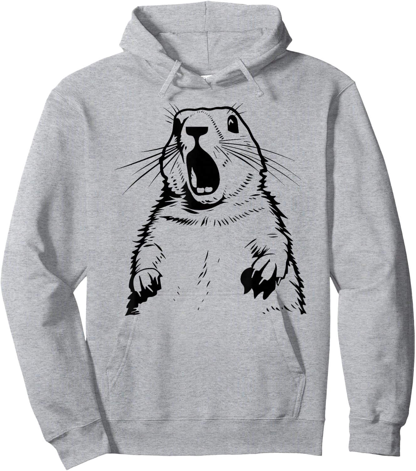 Prairie Dog Vintage for Prairie Dog Lover 60s 70s Retro Hoodie - Hoodie | Ash