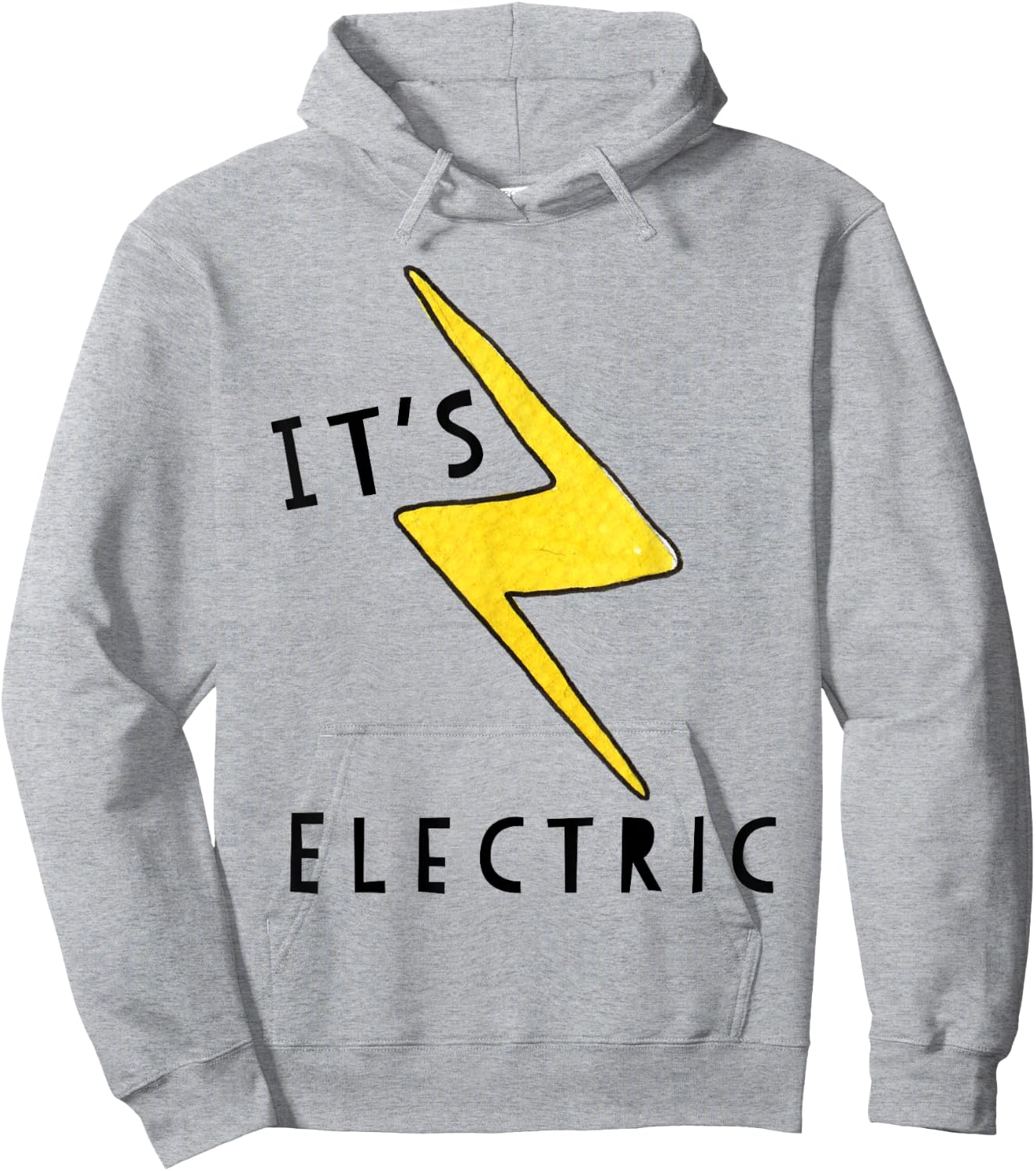 Science is Awesome by Spirit Taffy It's Electric, Funny Lightning Bolt Hoodie - Hoodie | Ash