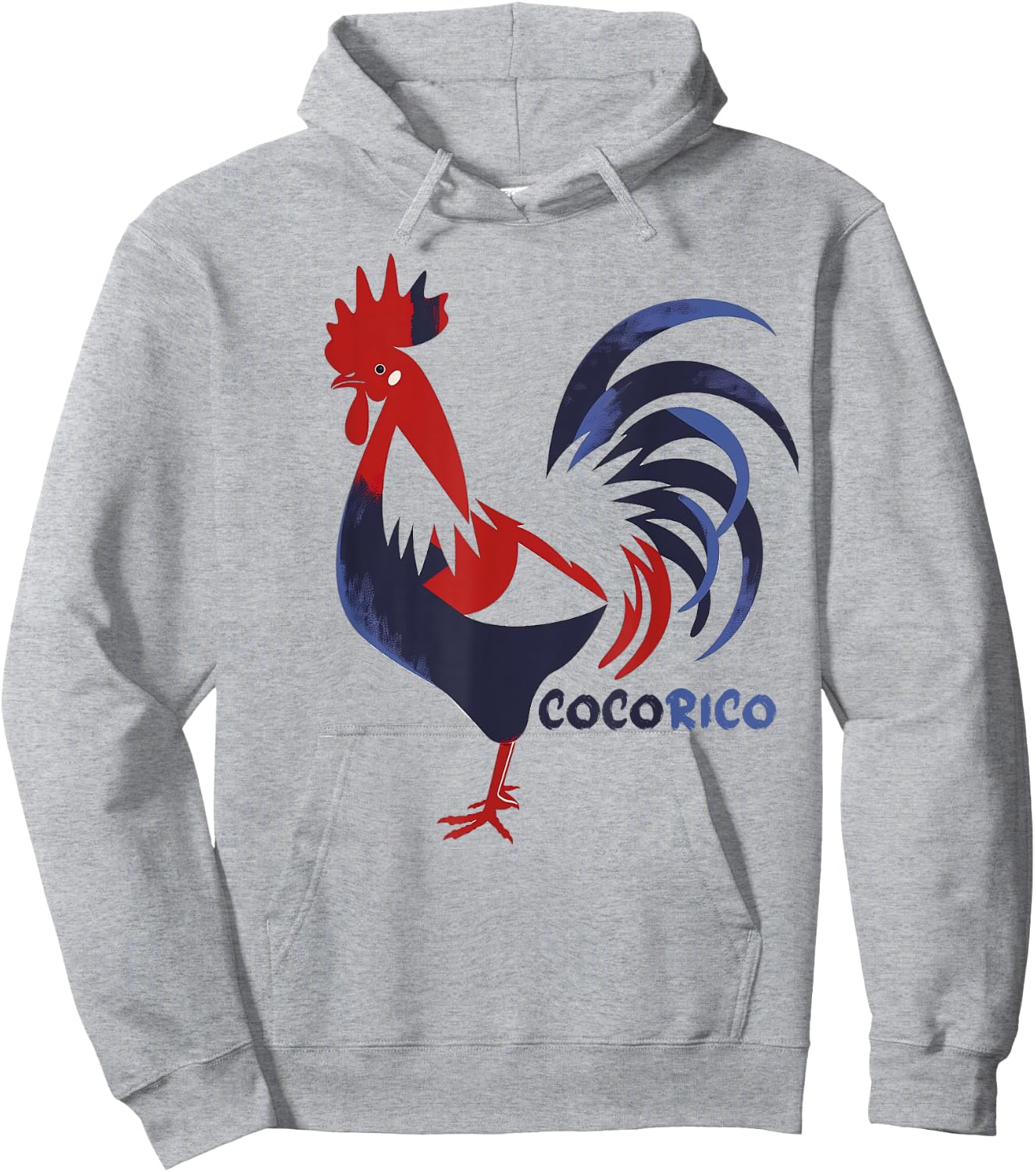Cocorico Coq Symbol French Patriot Pride France Hoodie - Hoodie | Ash