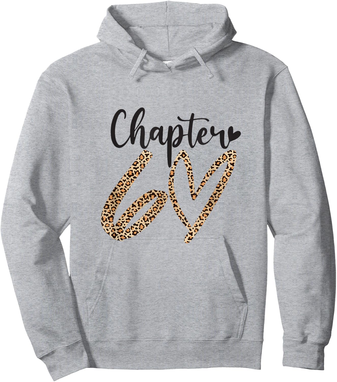 Chapter 60 Leopard 60th Birthday 60 Years old Vintage 1964 Hoodie - Hoodie | Ash