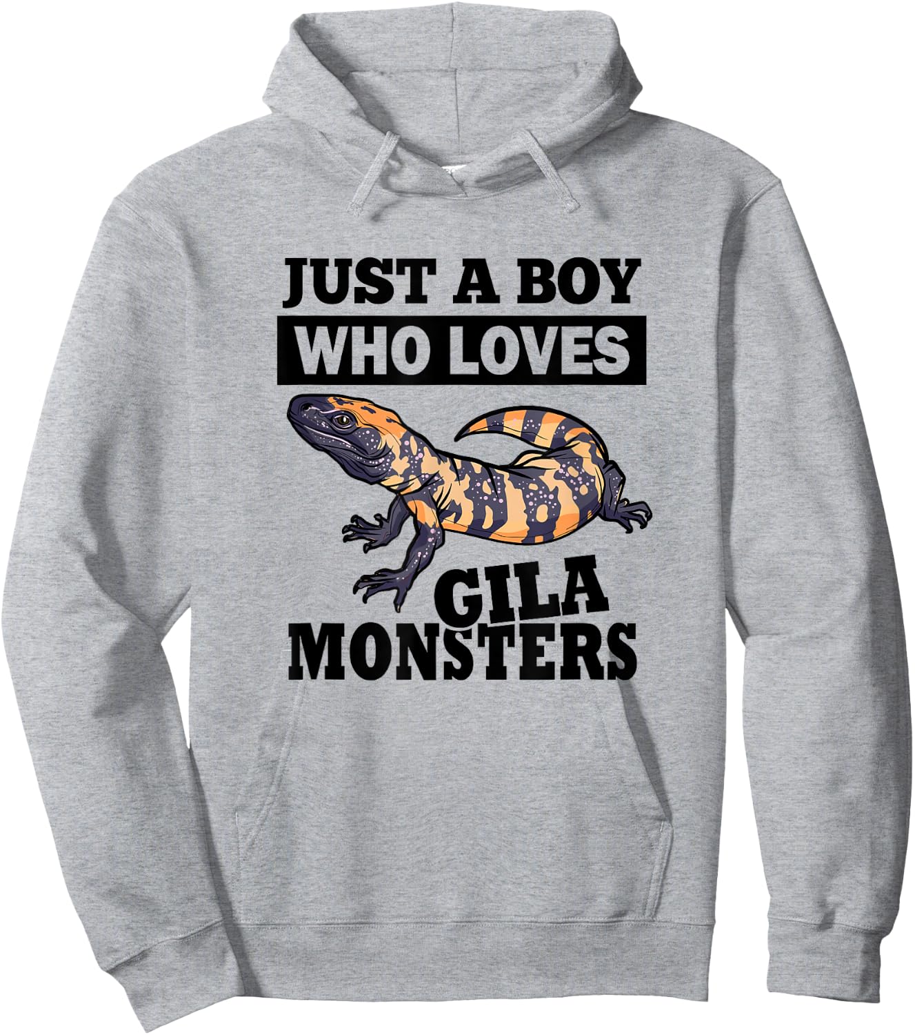 Gila Monster Hoodie - Hoodie | Ash