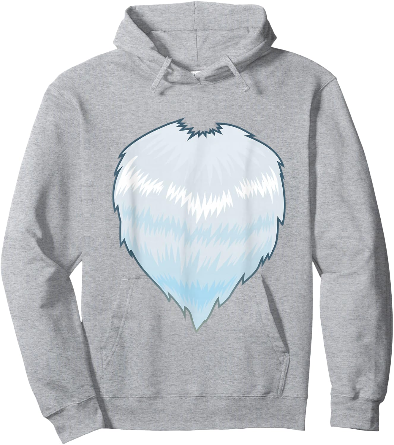 Fox Costume Furry Body Chest Cosplay Easy Halloween Hoodie - Hoodie | Ash