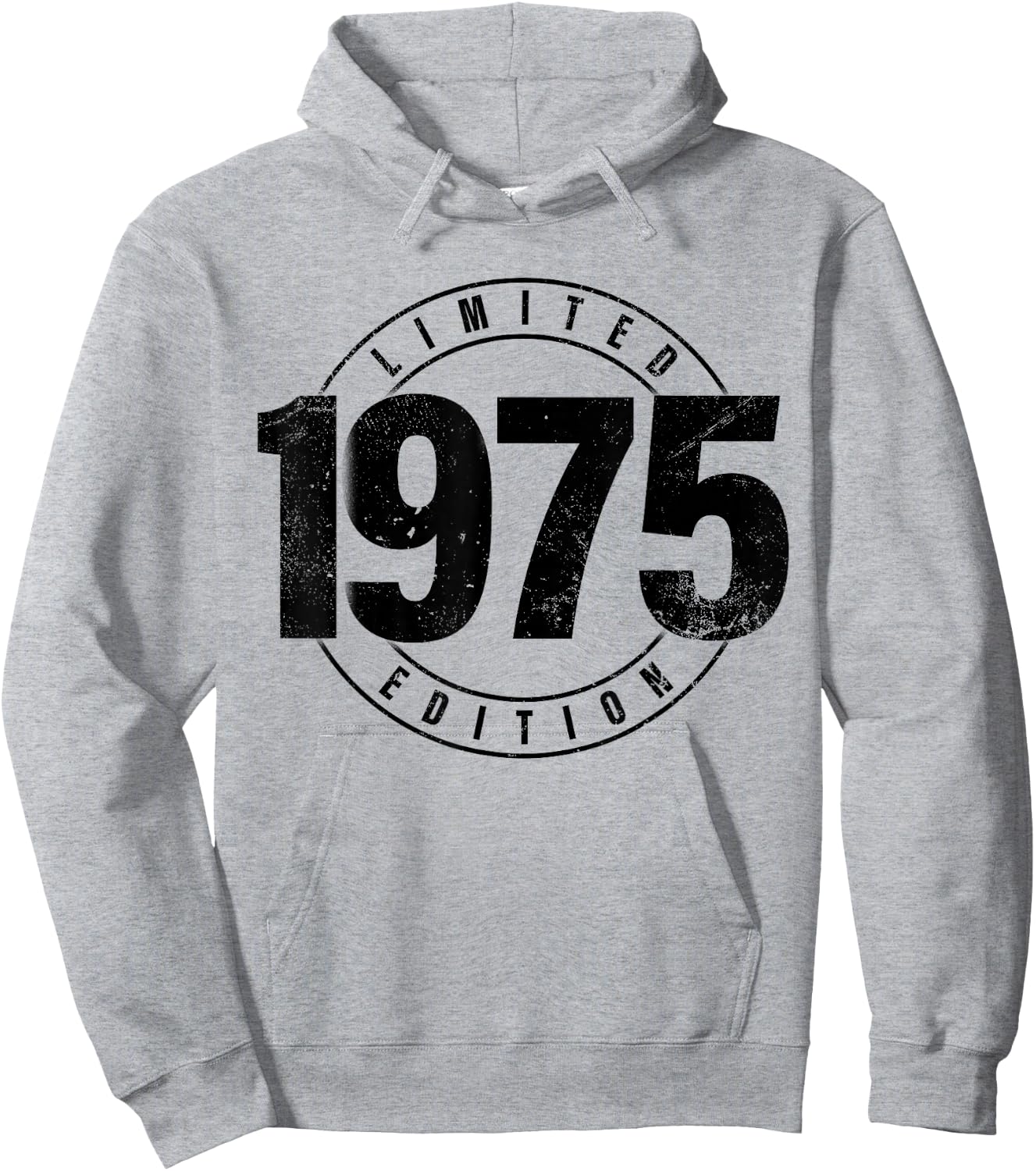 Limited Edition 1975 Birth Year Birthday Graphic Streetwear Hoodie - Hoodie | Ash