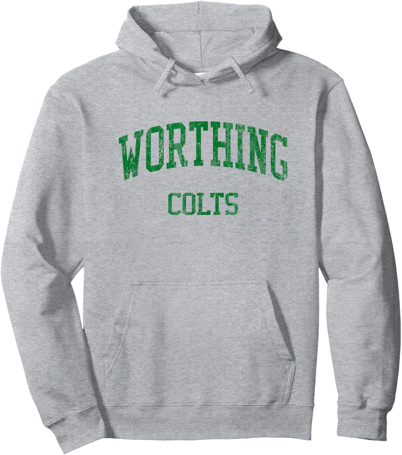 Worthing High School HS Houston TX Vintage Sports Hoodie - Hoodie | Ash