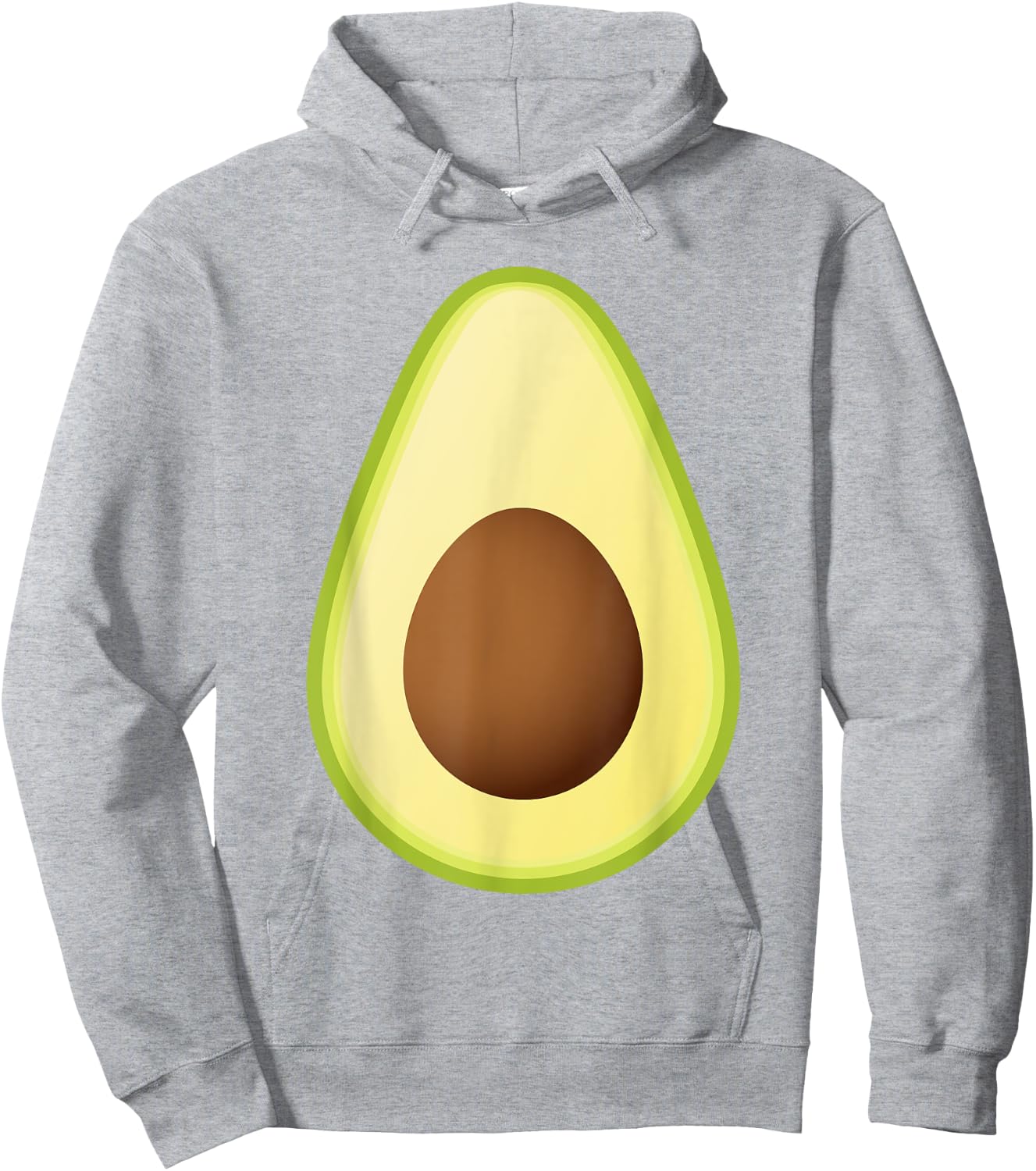 Avocado Costume for Halloween Hoodie - Hoodie | Ash