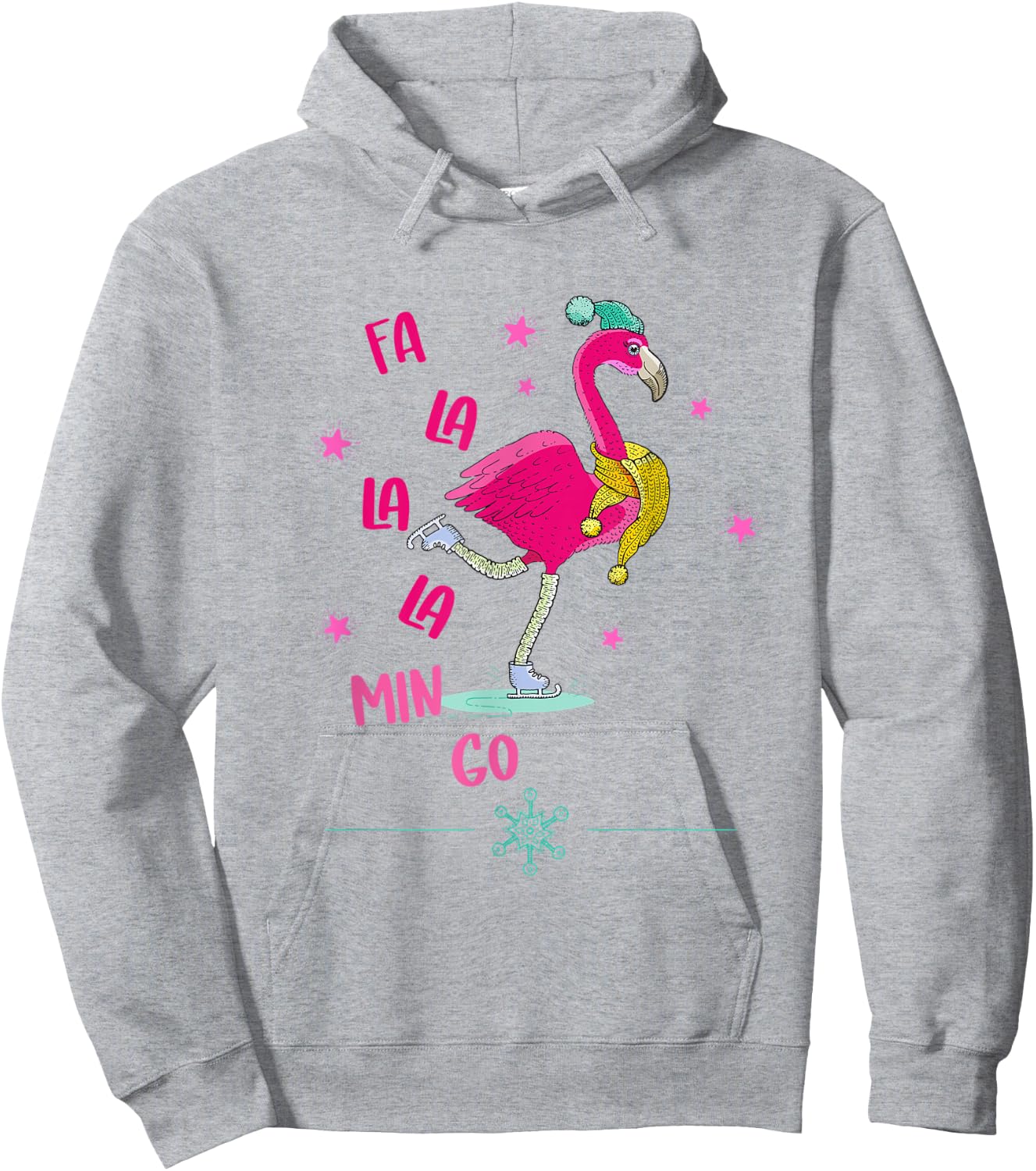 Fa la la mingo shirt Flamingo Hoodie - Hoodie | Ash