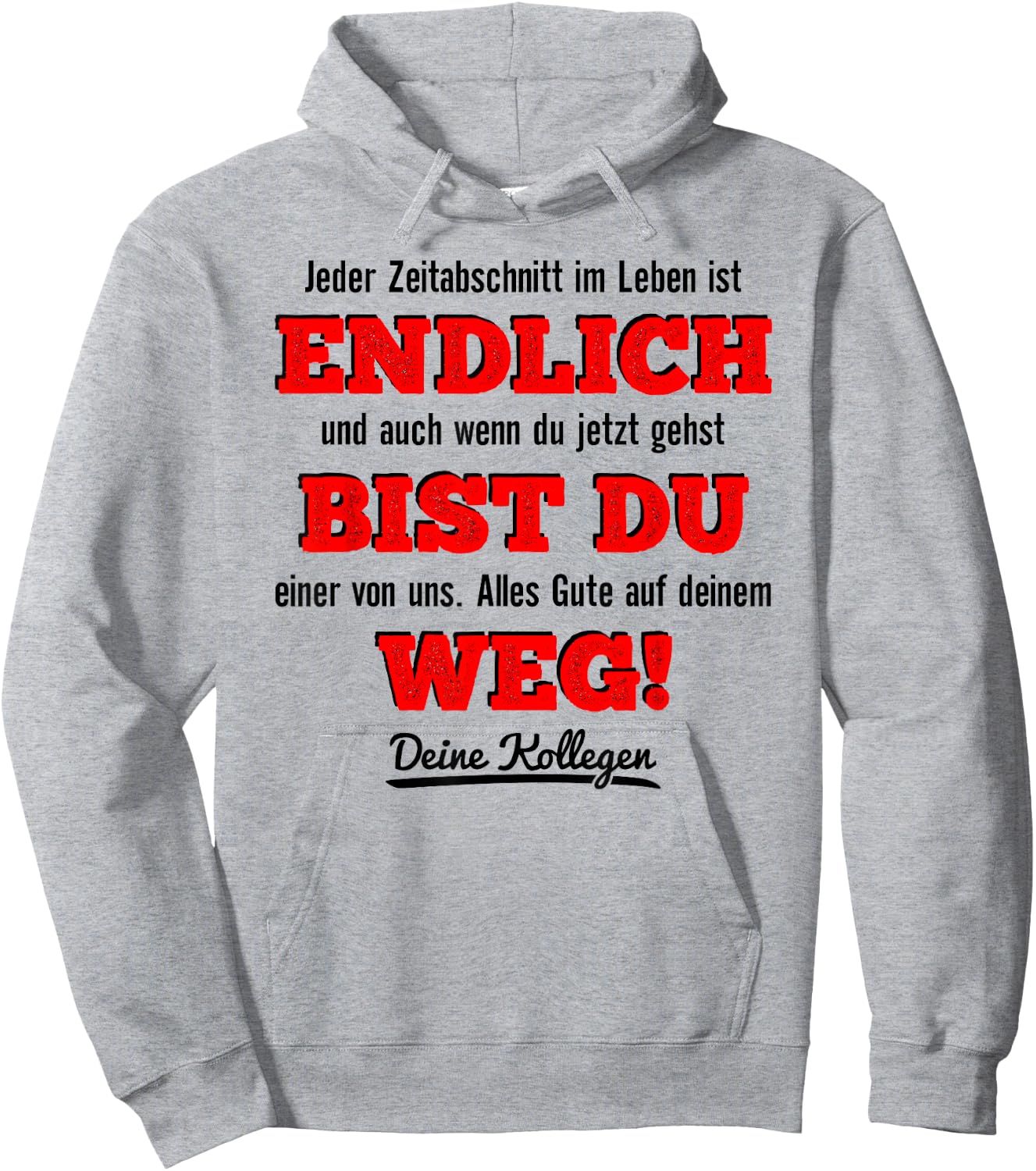 Farewell Colleague Job Change New Job & New Work Colleague Hoodie - Hoodie | Ash